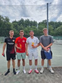 Herren LK12-25, 4. Bastian Aller, 2. Niclas Schneider, 1. Sven Caspari &amp; 3. Maximilian Mohr